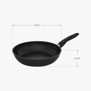 MEYER COOK 'N LOOK INDUCTION 20cm / 8" กระทะทอดไข่ ทรงตื้น (18889-C)