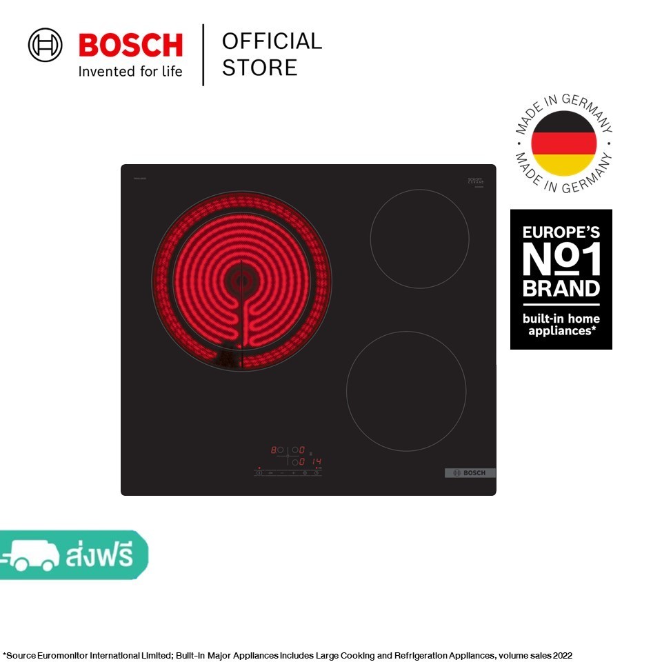 Bosch PKK611BB8E เตาไฟฟ้าเซรามิก