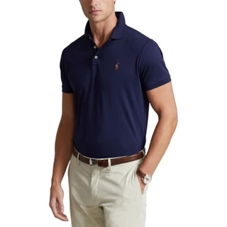 Polo Ralph Lauren เสื้อโปโลผู้ชาย รุ่น MNPOKNI1N821086 สี 410(NAVY-410)