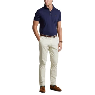 Polo Ralph Lauren เสื้อโปโลผู้ชาย รุ่น MNPOKNI1N821086 สี 410(NAVY-410)