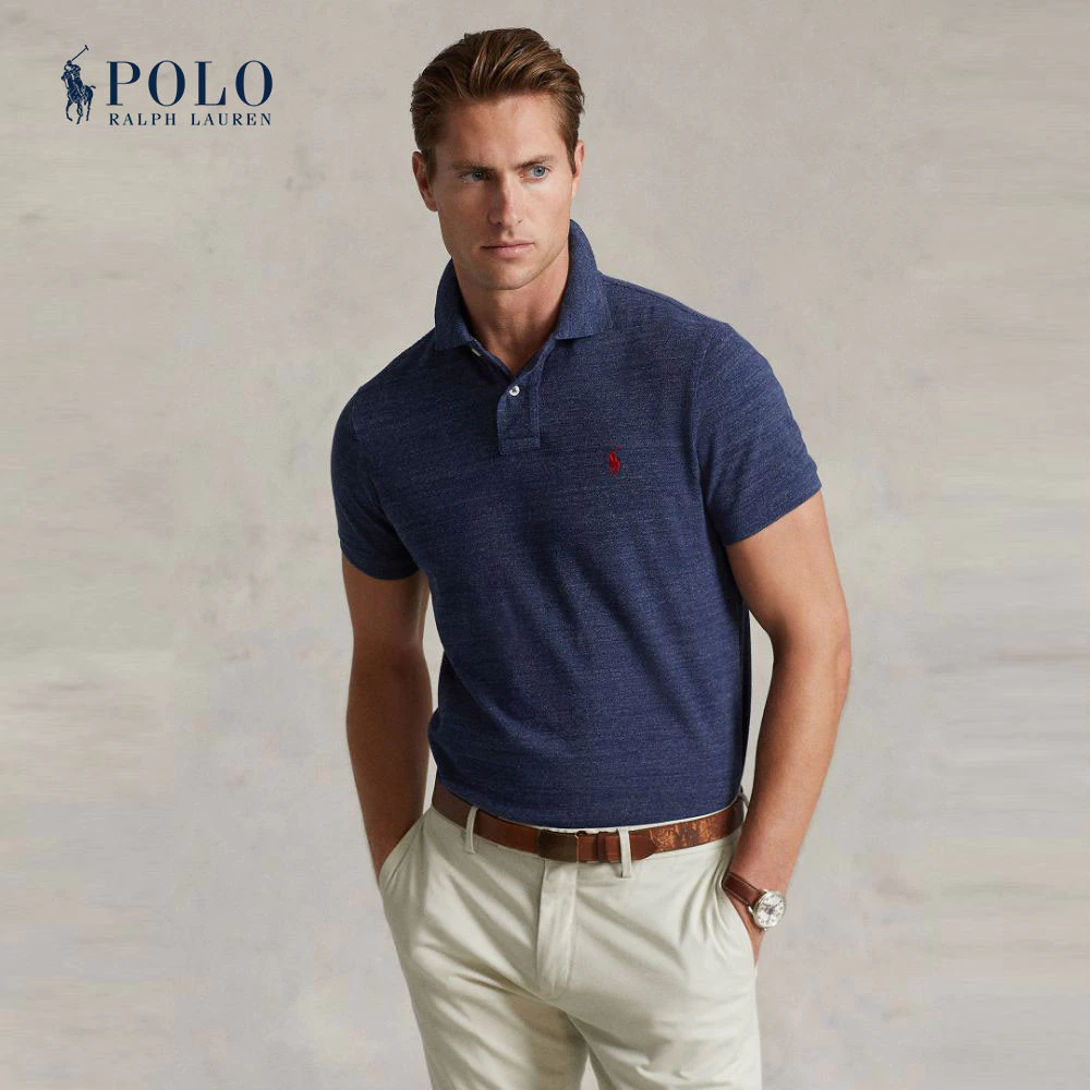Polo Ralph Lauren POLO เสื้อโปโล รุ่น MNPOKNI1N820080 สี 400 BLUE