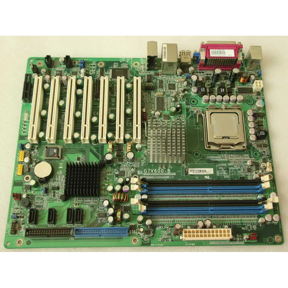 บอร์ดอุปกรณ์อุตสาหกรรม G7V600-B 7 * Pci Solt 1 * Pci-e