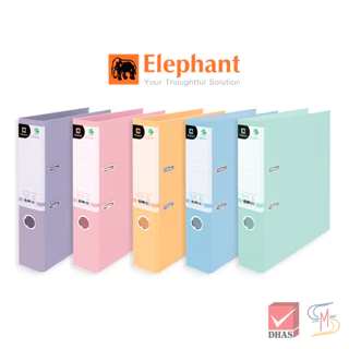 Elephant ตราช้าง แฟ้ม แฟ้มสันแคบ แฟ้มใส่เอกสาร A4 No. 2101A4 จำนวน 1 แฟ้ม