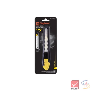 Elephant ตราช้าง คัตเตอร์ รุ่น P-1801A 18 มม. คละสี จำนวน 1 อัน