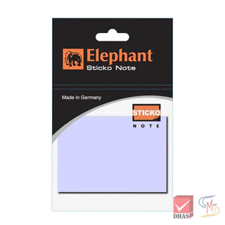 Elephant ตราช้าง กระดาษโน้ต กระดาษโน้ตกาวในตัว สีพาสเทล 2X3 นิ้ว จำนวน 1 แพ็ค