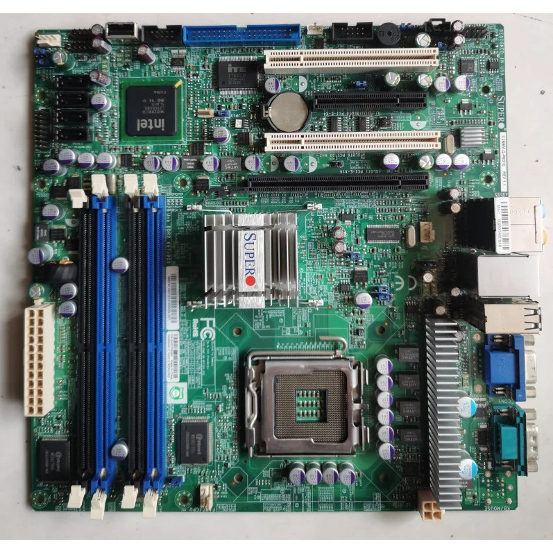 ซูเปอร์ไมโคร C2SBM-Q-PE010 REV: 1.1 เมนบอร์ดควบคุมอุตสาหกรรม 775 พิน