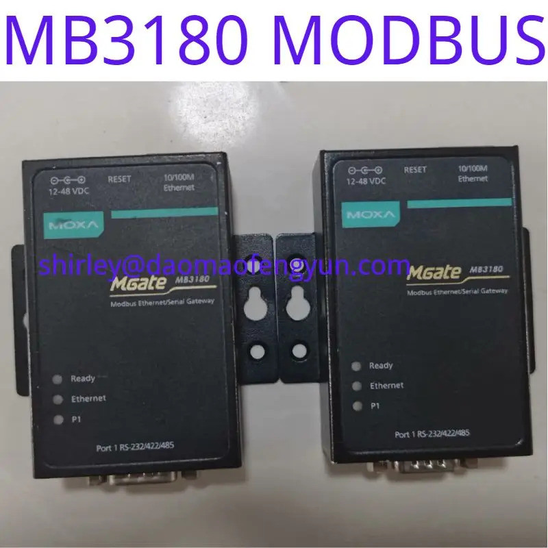 ใช้เกตเวย์ MODBUS ของ MOXA MB3180 รุ่นเดิม