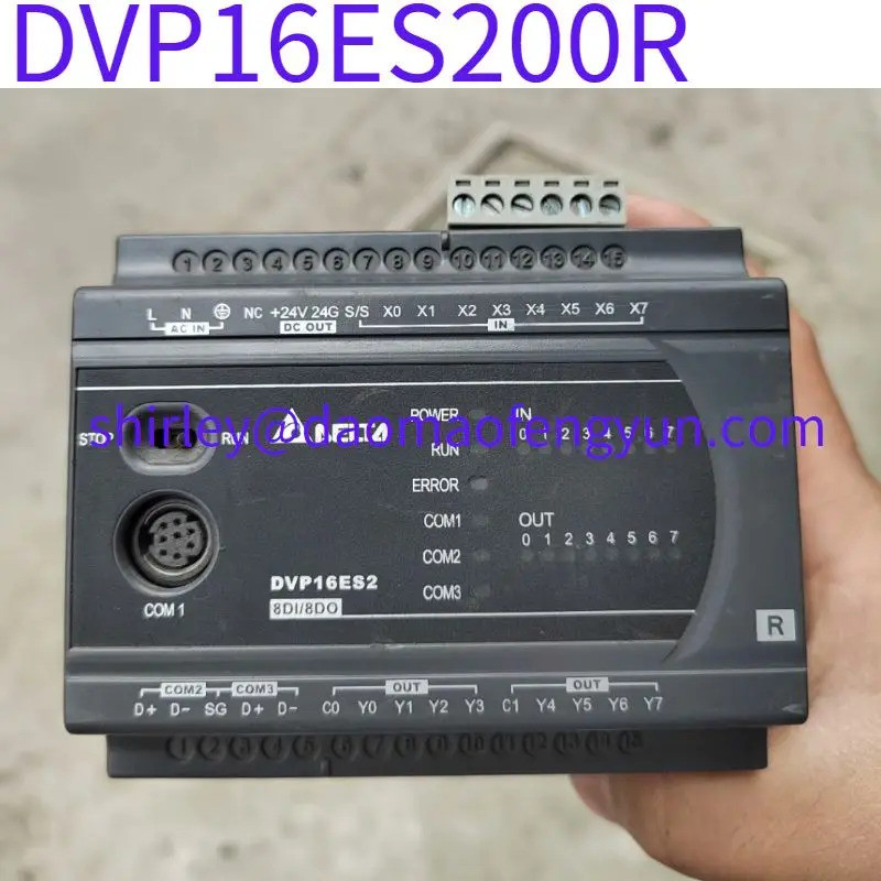 โฮสต์ PLC มือสอง DVP16ES200R