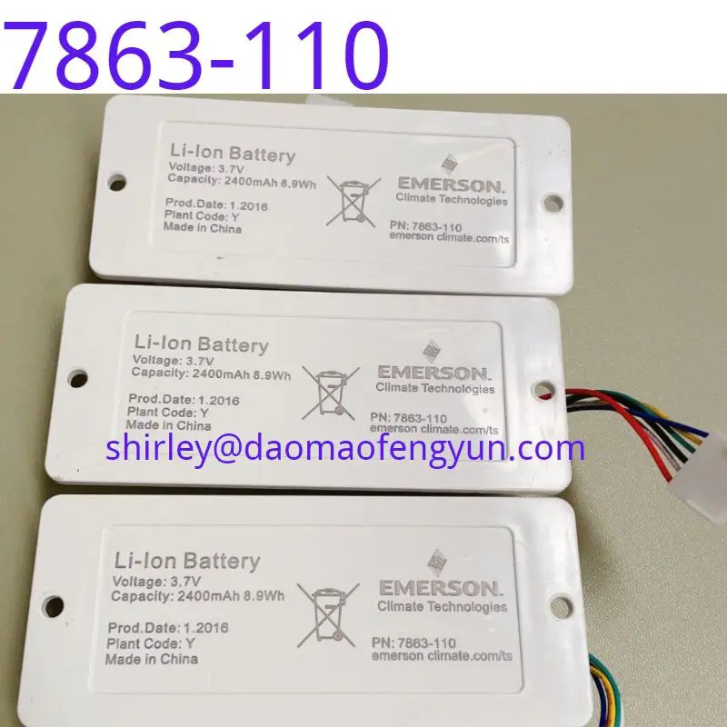 ใหม่เอี่ยมลิเธียม Baery 3.7V 2400MAh 8.9Wh 7863-110