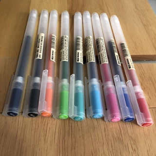 MUJI ของแท้ ปากกาและไส้ปากกาเจลมูจิ แบบปลอก 0.38 และ 0.5 MM