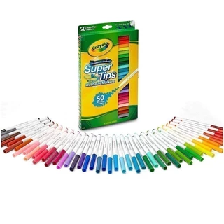 ถูกสุด ปากกาสี Crayola Super Tips รุ่น 10 / 20/ 50 / 100 สี