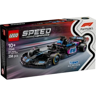 LEGO Speed Champions 77248 BWT Alpine F1 Team A524 Race Car (258pcs.), Building Blocks, Kids Toy