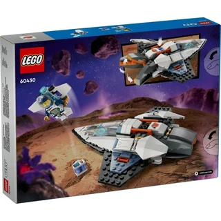 LEGO City 60430 Interstellar Spaceship Toy Playset (240 Pieces), Building Blocks, Kids Toy