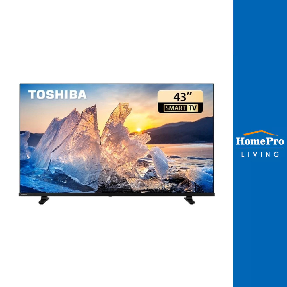 [จัดส่งพร้อมเชื่อมต่อสัญญาณ]  TOSHIBA แอลอีดี ทีวี 43 นิ้ว  (FULL HD, Android TV) 43V35MP ทีวีจอใหญ่