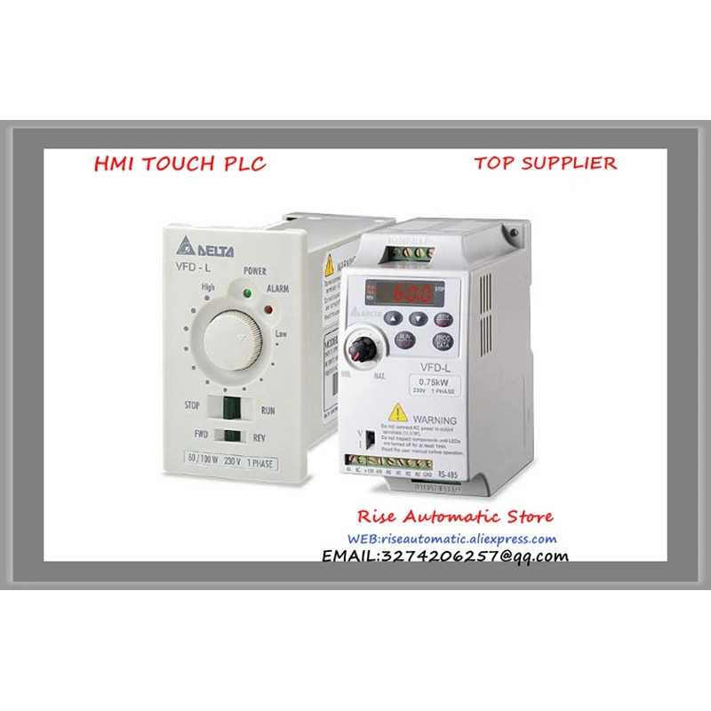 ไดรฟ์มอเตอร์ AC แบบอินเวอร์เตอร์ VFD-L รุ่นใหม่ VFD40WL21A VFD001L21A VFD002L21A