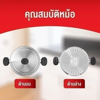 Tefal หม้อสองหู ขนาด 20 cm. รุ่น Primary E3084435