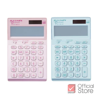 Illumix เครื่องคิดเลข เครื่องคิดเลขขนาดกลาง รุ่น M12-12D จำนวน 1 เครื่อง