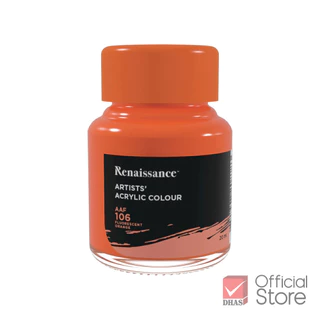 Renaissance สีอะคริลิค 20 มล. สีสะท้อนแสง 6 เฉดสี จำนวน 1 ขวด