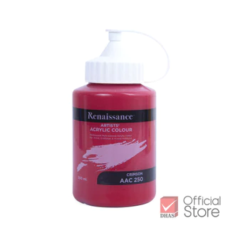 Renaissance สีอะคริลิค 500 มล. 5 เฉดสี จำนวน 1 ขวด