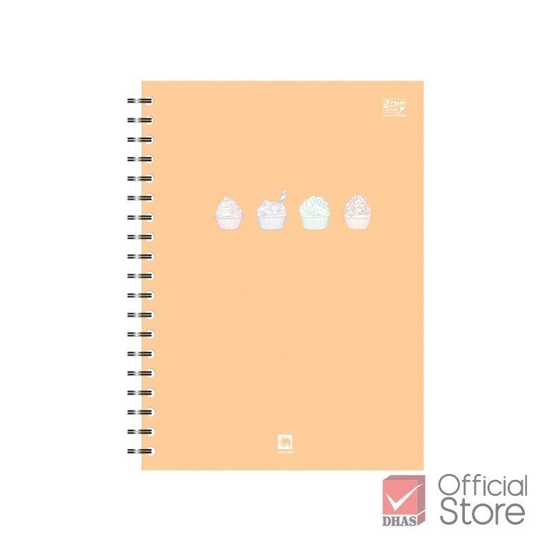 Elephant สมุด สมุดโน๊ต สมุดริมลวด A5 70G 150S WHC-605 คละสี จำนวน 1 เล่ม - รูปที่ 4