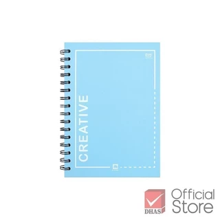 Elephant สมุด สมุดโน๊ต สมุดริมลวด ปกแข็ง 70G 100S A5 WHC-625T จำนวน 1 เล่ม