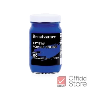 Renaissance สีอะคริลิค 120 มล. 5 เฉดสี จำนวน 1 ขวด