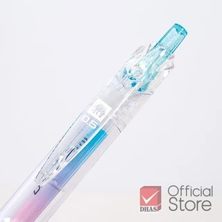 Elephant ปากกา ปากกาเจล ดริฟท์ คริสตัล น้ำเงิน 0.5 คละสี จำนวน 4 ด้าม