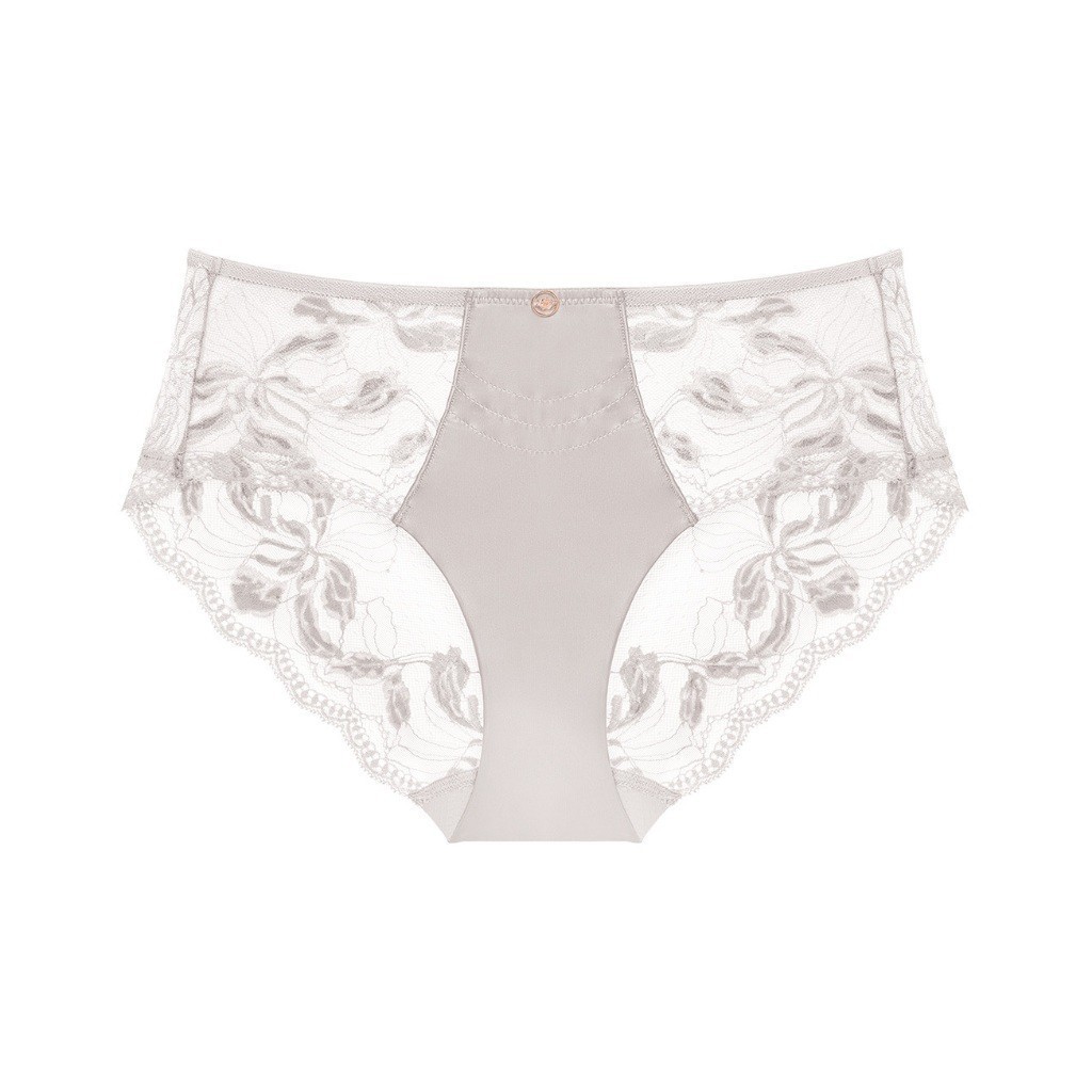 Triumph กางเกงชั้นในรูปแบบฮิปสเตอร์ รุ่น Florale Rose Lilies Hipster-R รหัส 10221370 สีเทา 7570