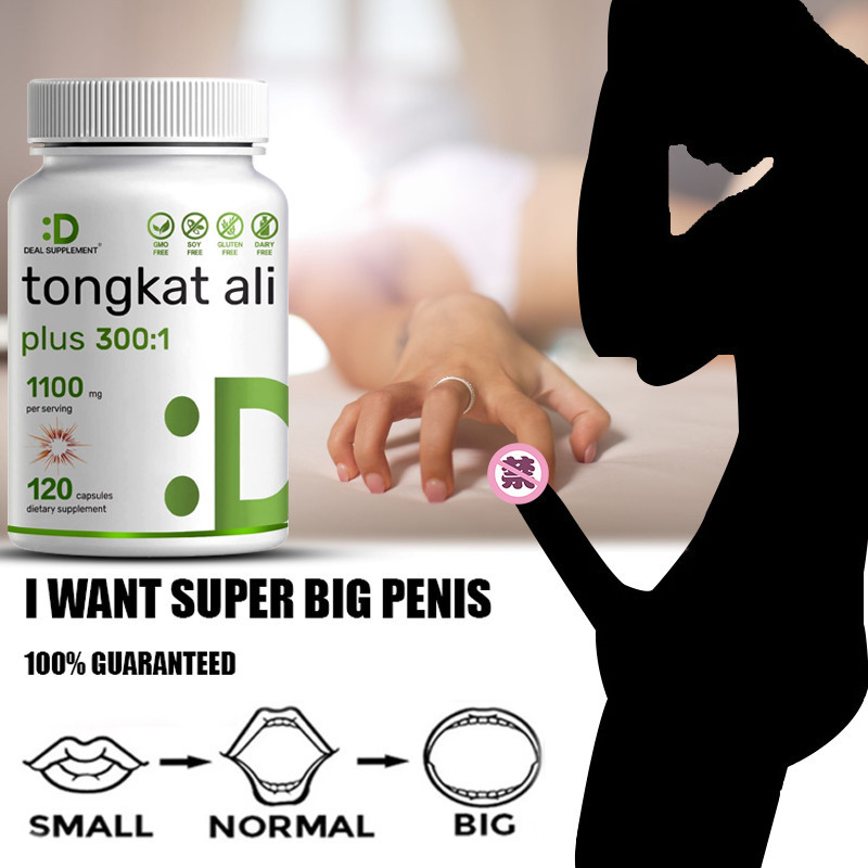 Pslalae Premium Tongkat Ali Extract & Horny Goat Weed Capsules, สําหรับ Energy & Vitality, Natural Testosterone รองรับ, สูตรสุขภาพของผู้ชาย