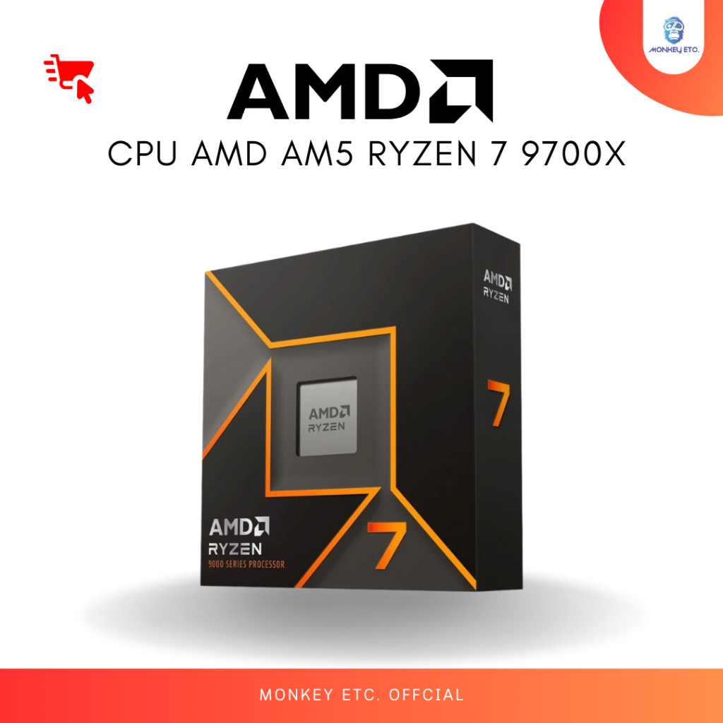 CPU AMD AM5 RYZEN 7 9700X