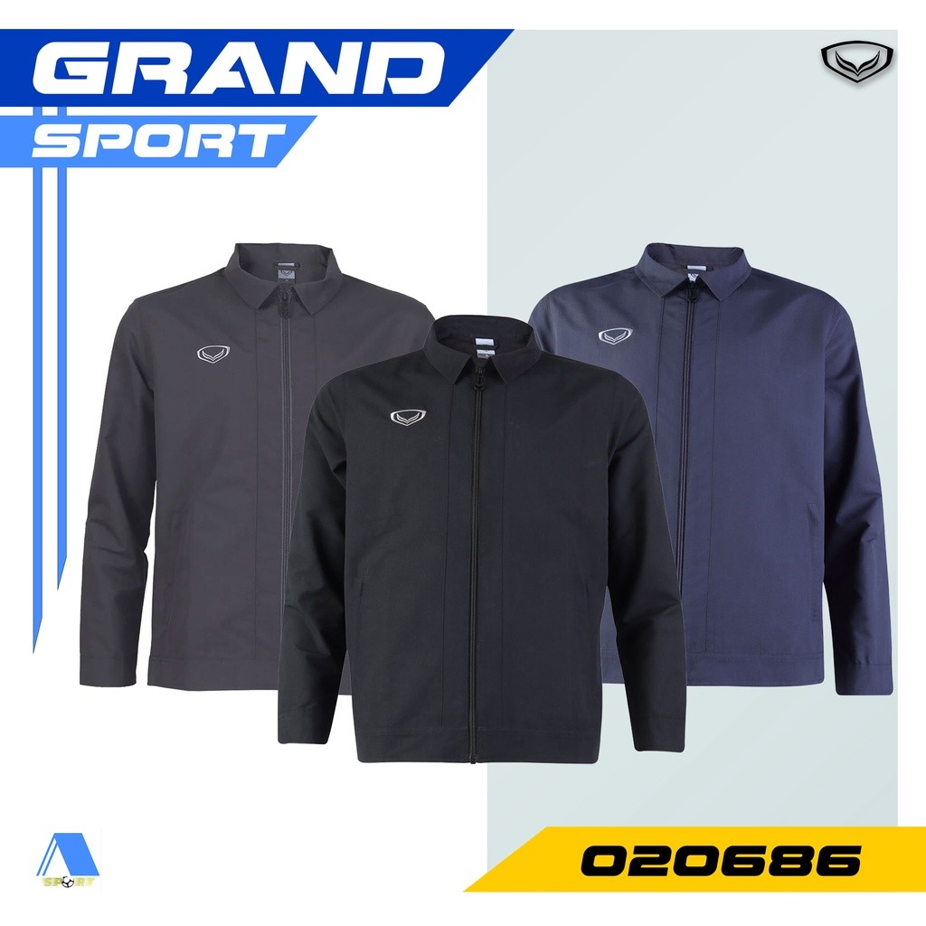 [[ส่งฟรี!! มีเงินคืน]] GRAND SPORT เสื้อแจ็คเก็ต รหัส 020686 แท้100%