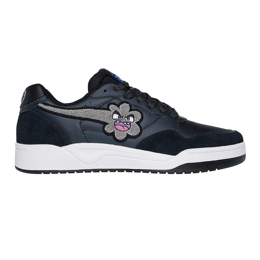 Skechers สเก็ตเชอร์ส รองเท้าผู้ชาย Men SKECHERS Street Koopa Vexx Chenille Doodle Shoes - 183507-BKGY