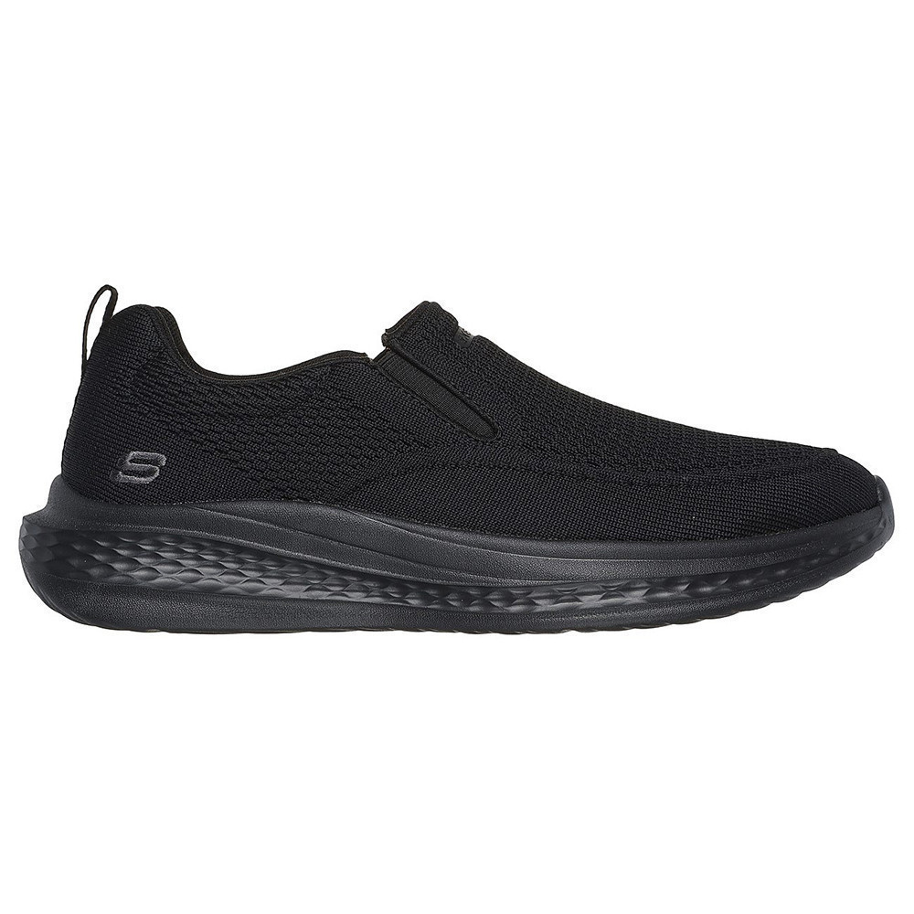 Skechers สเก็ตเชอร์ส รองเท้าผู้ชาย Men SKECHERS USA Streetwear Slade Royce Shoes - 210791-BBK Air-Cooled Memory Foam