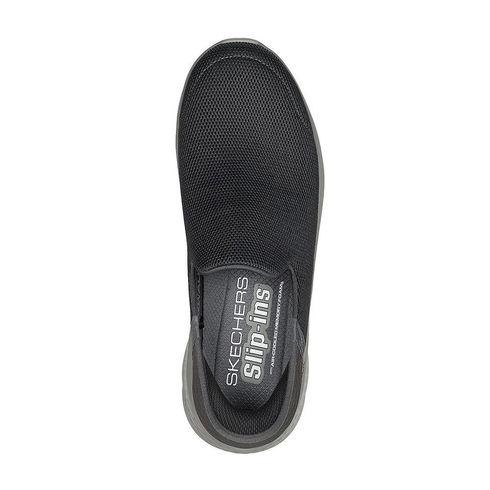 Skechers สเก็ตเชอร์ส รองเท้าผู้ชาย Men Slip-ins GOwalk Flex No Hands Walking Shoes - 216491-DKGY