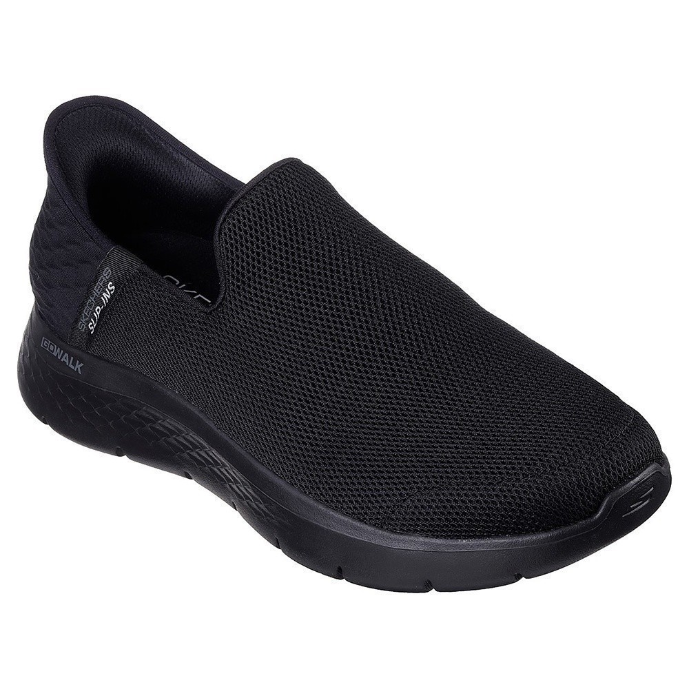 Skechers สเก็ตเชอร์ส รองเท้าผู้ชาย Men Slip-ins GOwalk Flex No Hands Walking Shoes - 216491-BBK