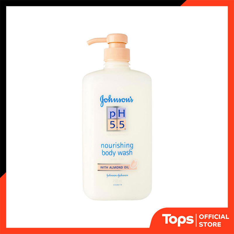 JOHNSON จอห์นสันครีมอาบน้ำพีเอช5.5นูริชชิ่งวิทอัลมอนด์ออยล์ 750มล. [9556006060438]
