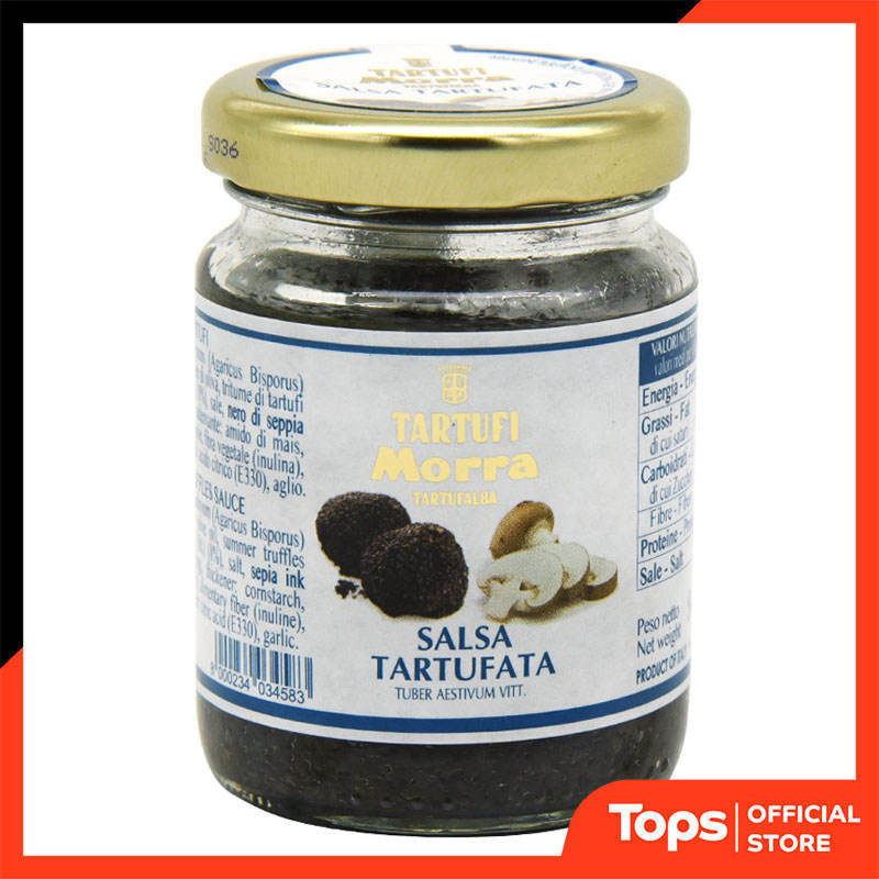 MORRA TARTUF ALBA โมร่าทาทูฟอัลบาซอสเห็ดทราฟเฟิล 80กรัม [8000234034583]