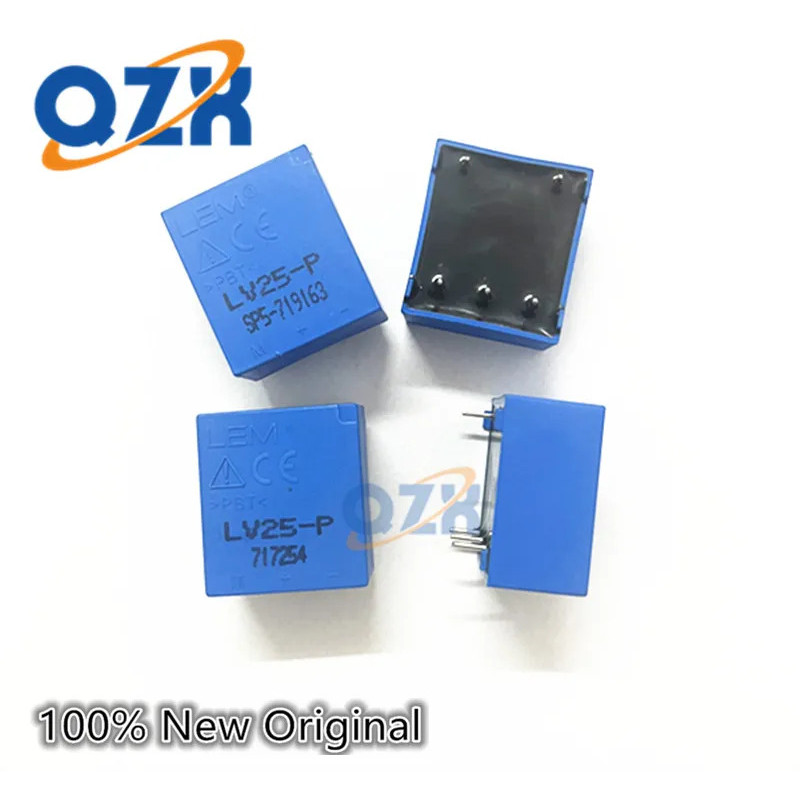 ใหม่ ต้นฉบับ LA25-P LV25-P เซ็นเซอร์กระแส LEM Lyme 25A ตัวส่งสัญญาณฮอลล์ แหล่งจ่ายไฟ 12-15V