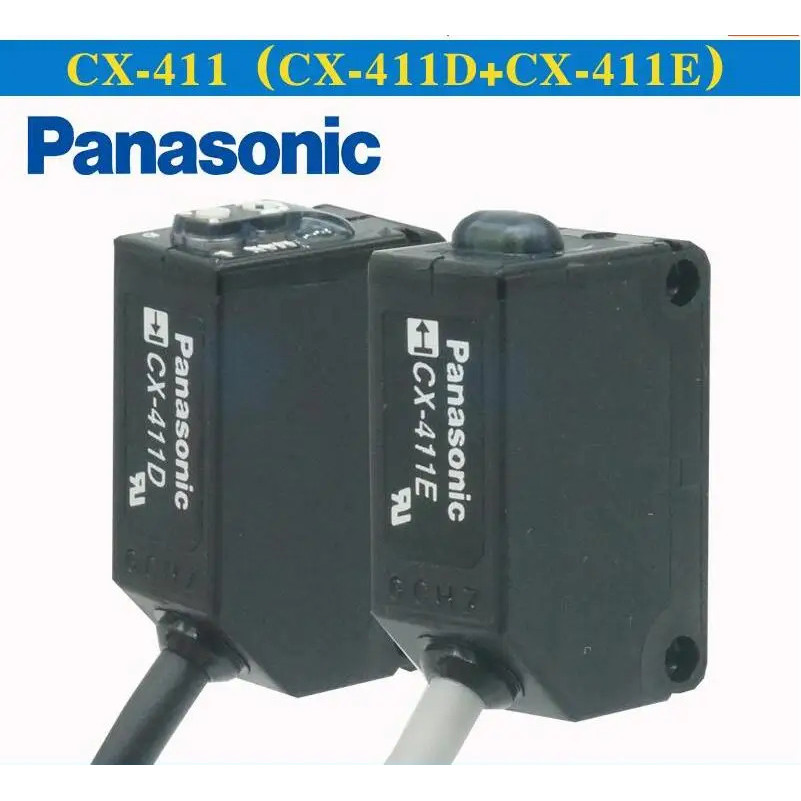 CX-411 เซ็นเซอร์สวิตช์โฟโตอิเล็กทริคแบบ Thru-beam รุ่น CX-411D & CX-411E ใหม่ 100% ของแท้และแท้จริง