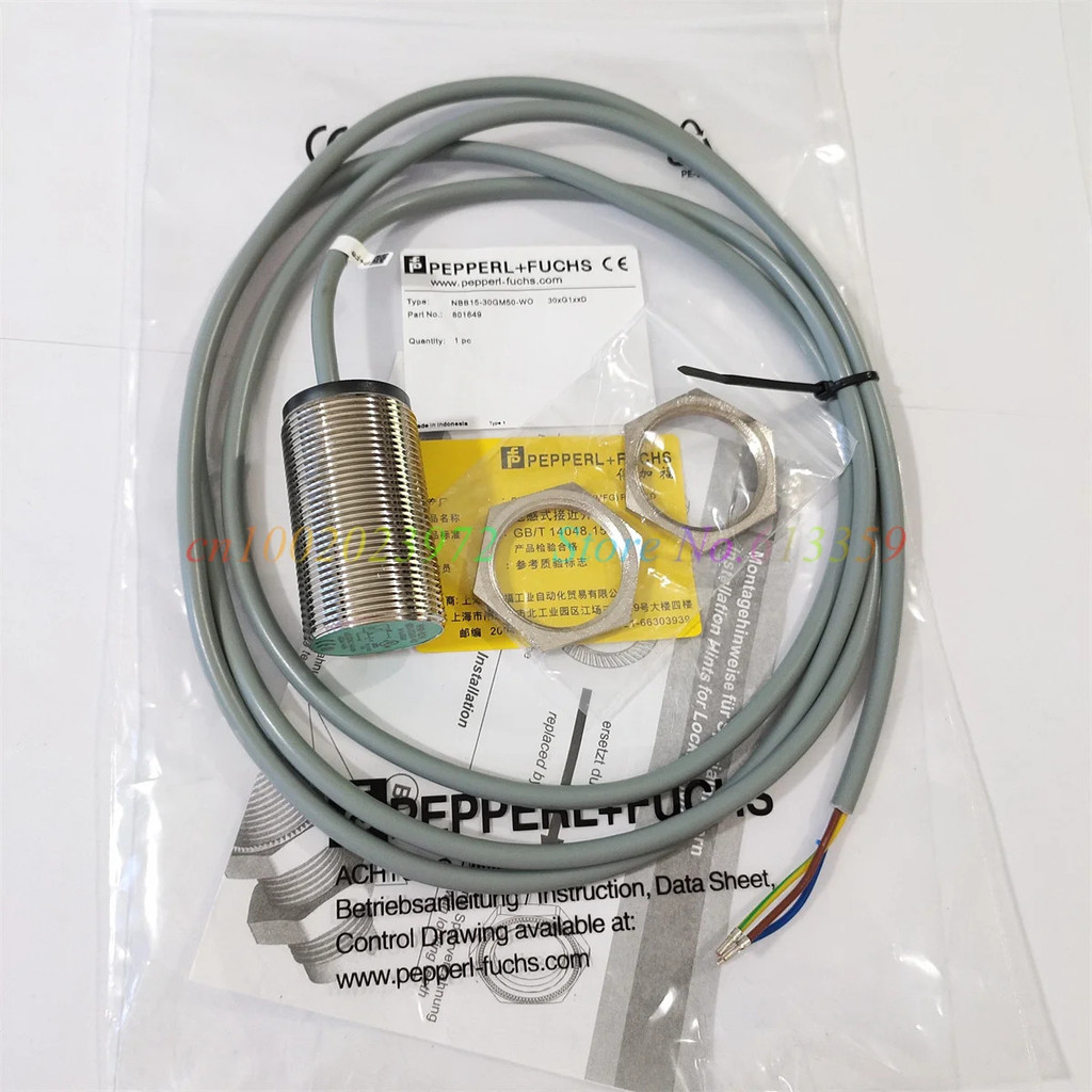 นิวไฮคุณภาพ NBB15-30GM50-WO NBB15-30GM50-WS NBB15-30GM60-WO NBB15-30GM60-WS เซ็นเซอร์สวิตช์ใกล้เคียง