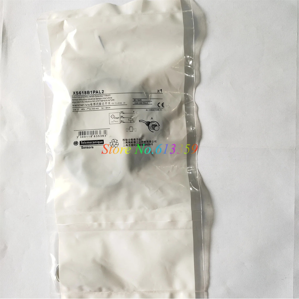 XS618B1NAL2 XS618B1PAL2 เซ็นเซอร์สวิตช์ความใกล้ชิดของชไนเดอร์ ใหม่ คุณภาพสูง