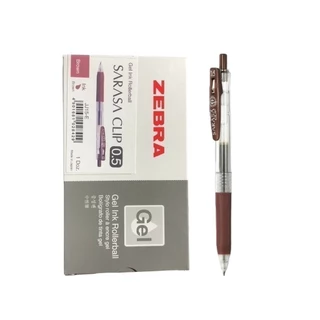 (ยกกล่อง 12 ชิ้น) ปากกาเจล Sarasa Clip Zebra รุ่น JJ15 ขนาดหัว 0.5 MM