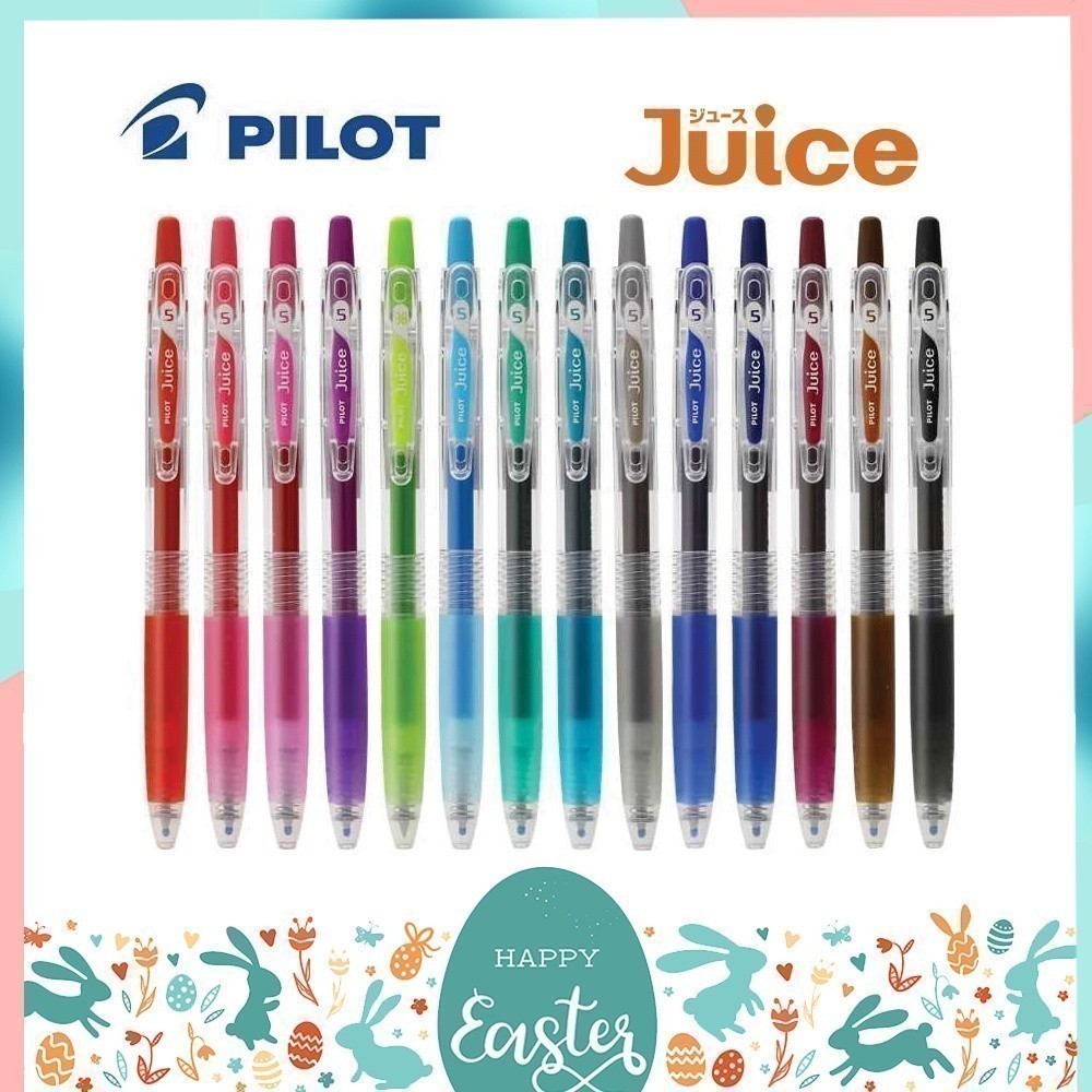 ปากกาเจล และไส้ปากกา PILOT JUICE ขนาดหัว 0.5 mm.