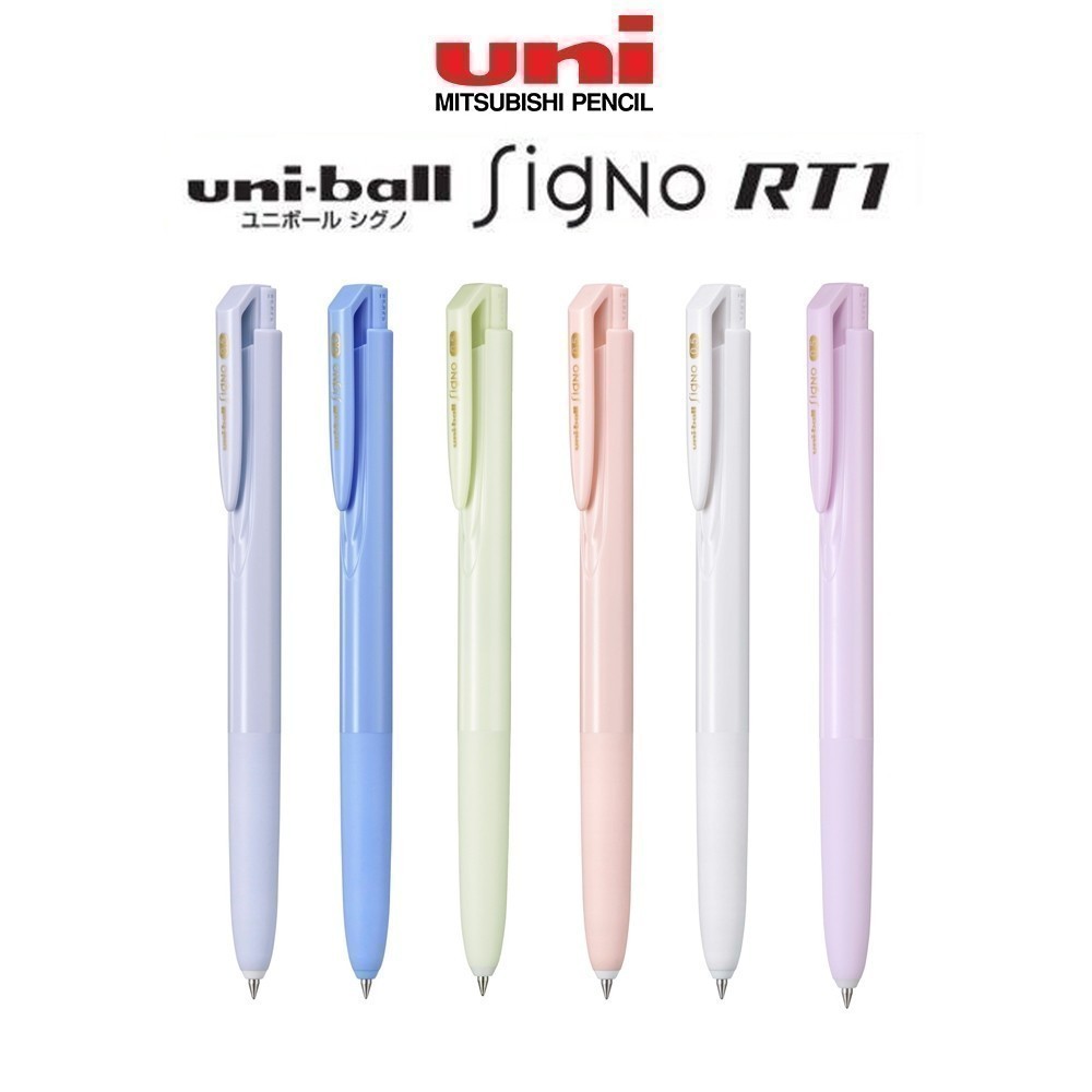 ปากกาเจล UNI Ball SIGNO RT1 Limited รุ่น UMN-155NC และ ไส้ปากกา ขนาดหัว 0.38 และ 0.5 MM