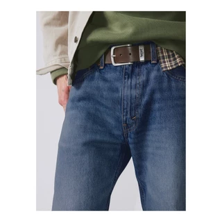 เข็มขัดผู้ชาย Levi's® Men's Metal Two Horse Keeper Belt