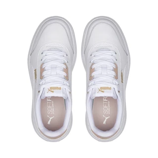 PUMA BASICS - รองเท้าผ้าใบผู้หญิง Tori สีขาว - 38302606