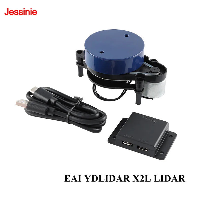 โมดูลเซ็นเซอร์ระยะ EAI YDLIDAR X2L LIDAR สแกนเลเซอร์ 360 องศา 8M 3KHz 7hz ความถี่ Ros อุปสรรค A