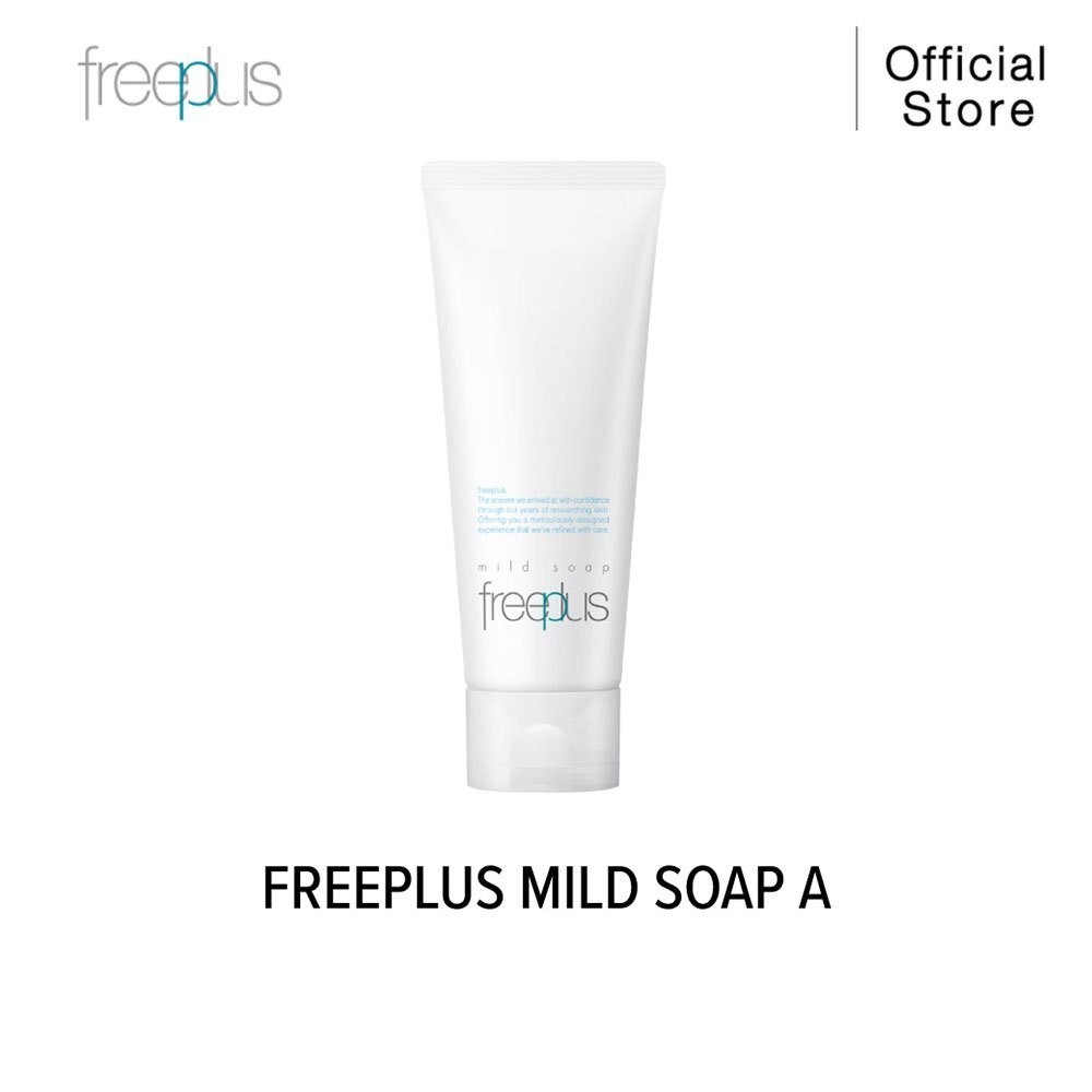 FREEPLUS โฟมล้างหน้า ฟรีพลัส MILD SOAP A เพื่อผิวแพ้ง่าย