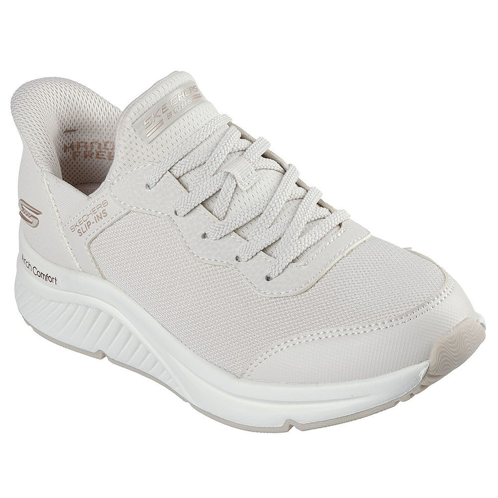 Skechers สเก็ตเชอร์ส รองเท้าผู้หญิง Women Slip-ins Bobs Arch Comfort B Sweet A Look Shoes - 117627-NAT - รูปที่ 2
