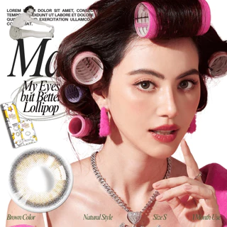 Lollipop My Days Contact Lens Maron Brown คอนแทคเลนส์